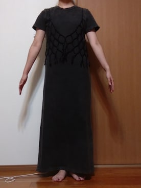 「JEANASIS（ジーナシス）のアイテム（ワンピース/ドレス）」を使った、Keroさん（レディース・157cm）の秋コーディネート