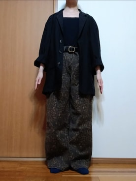 「AZUL by moussy（アズールバイマウジー）のアイテム（パンツ）」を使った、Keroさん（レディース・157cm）の夏コーディネート