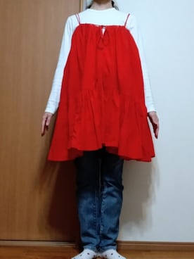 「coca（coca）（コカ）のアイテム（トップス）」を使った、Keroさん（レディース・157cm）の春コーディネート