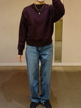 「coca（coca）（コカ）のアイテム」を使った、Keroさん（レディース・157cm）の冬コーディネート