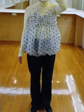 「アイテム（キャミソール）」を使った、Keroさん（レディース・157cm）の秋コーディネート