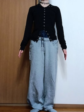 「THROW by SLY（スローバイスライ）のアイテム」を使った、Keroさん（レディース・157cm）の春コーディネート