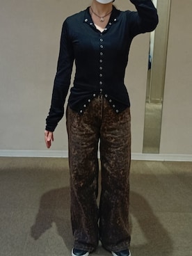 「THROW by SLY（スローバイスライ）のアイテム」を使った、Keroさん（レディース・157cm）の春コーディネート