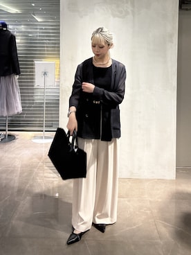 「DouDou（ドゥドゥ）のアイテム」を使った、doudouyuikaさん（レディース・157cm）の春コーディネート