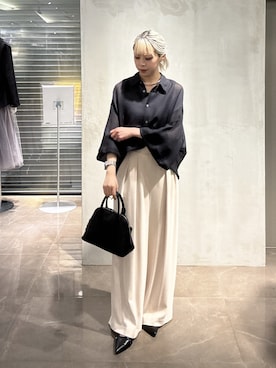 「DouDou（ドゥドゥ）のアイテム」を使った、doudouyuikaさん（レディース・157cm）の春コーディネート