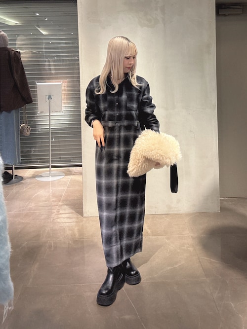 ビッグエコファーバッグ（ショルダーバッグ）｜DouDou（ドゥドゥ）の