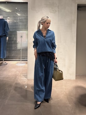 「DouDou（ドゥドゥ）のアイテム」を使った、doudouyuikaさん（レディース・157cm）の春コーディネート