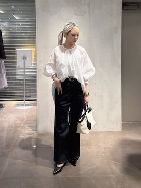 「DouDou（ドゥドゥ）のアイテム」を使った、doudouyuikaさん（レディース・157cm）の春コーディネート