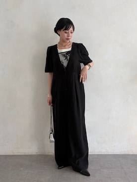 「DouDou（ドゥドゥ）のアイテム」を使った、doudouyuikaさん（レディース・157cm）の春コーディネート