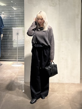 「DouDou（ドゥドゥ）のアイテム」を使った、doudouyuikaさん（レディース・157cm）の春コーディネート