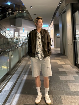 「ALLSAINTS（オールセインツ）のアイテム（ジャケット/アウター）」を使った、JimmyHatakeyamaさん（メンズ・176cm）の秋コーディネート