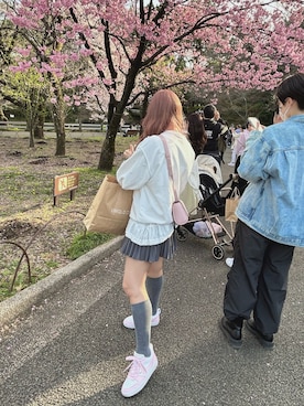 poriporiさん（レディース・155cm）の春コーディネート