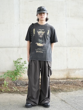 熊谷一平さん(メンズ・165cm)の夏コーディネート