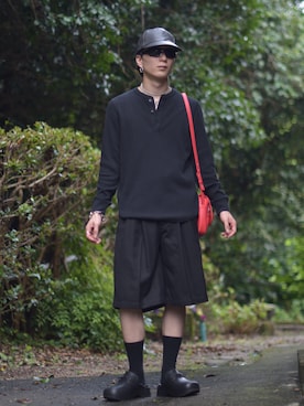 「アイテム（その他）」を使った、熊谷一平さん（メンズ・165cm・20代）の秋コーディネート