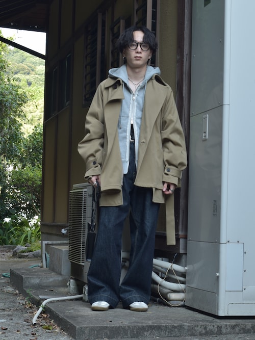 パンツ studio nicholson solte STUDIO NICHOLSON スタジオニコルソン SORTE パンツ PEACHED