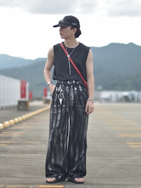 「アイテム（その他）」を使った、熊谷一平さん（メンズ・165cm・20代）の秋コーディネート