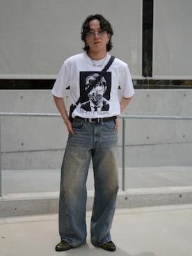 熊谷一平さん（メンズ・165cm）の夏コーディネート