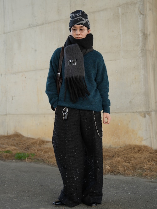 Basic shaggy knit / ベーシックシャギーニット（ニット/セーター