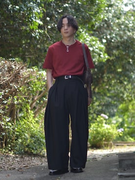 「アイテム（その他）」を使った、熊谷一平さん（骨格ナチュラル・メンズ・165cm）の夏コーディネート