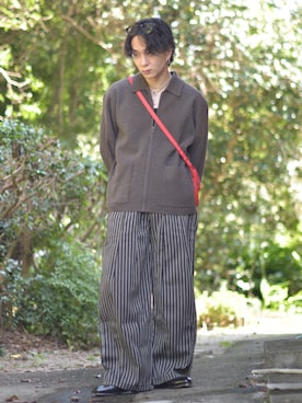 「アイテム（その他アウター）」を使った、熊谷一平さん（メンズ・165cm・20代）の秋コーディネート