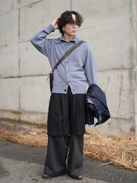 熊谷一平さん（メンズ・165cm）の春コーディネート