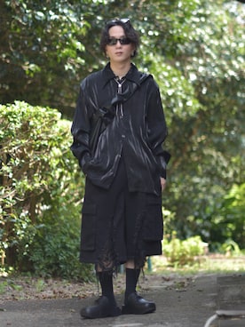 「アイテム（その他）」を使った、熊谷一平さん（メンズ・165cm）の秋コーディネート