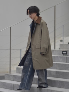 熊谷一平さん（骨格ナチュラル・メンズ・165cm）の秋コーディネート