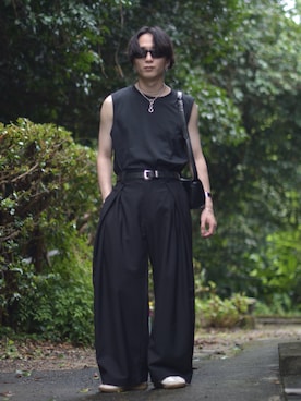 「アイテム（ファッション雑貨）」を使った、熊谷一平さん（メンズ・165cm・20代）の夏コーディネート