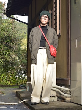 熊谷一平さんの（UNIQLO | ユニクロ）を使ったコーディネート