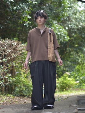 「アイテム（その他）」を使った、熊谷一平さん（メンズ・165cm・20代）の夏コーディネート