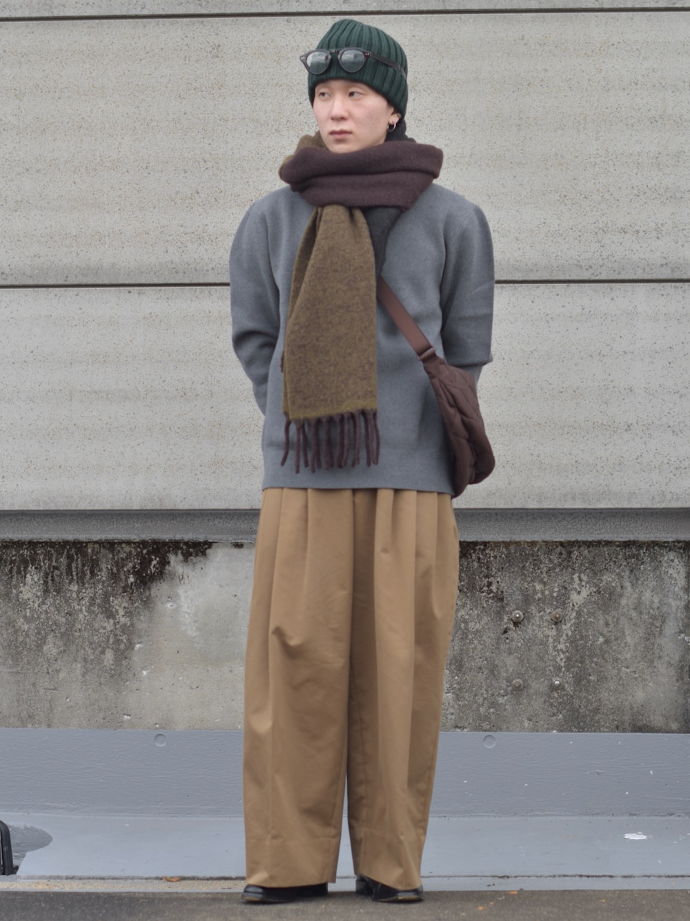 熊谷一平さんの（UNIQLO）を使ったコーディネートの1枚目の写真