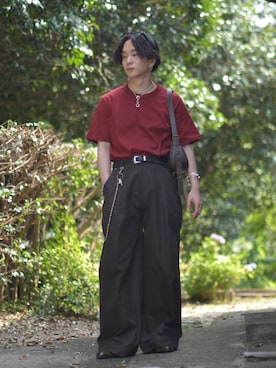 「アイテム（その他）」を使った、熊谷一平さん（メンズ・165cm・20代）の夏コーディネート