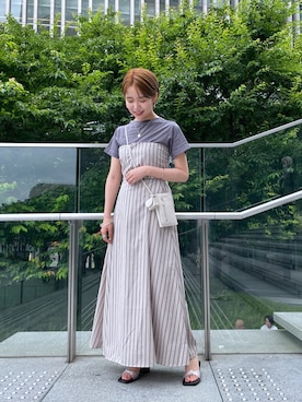 クスミアキさん（レディース・162cm）の夏コーディネート