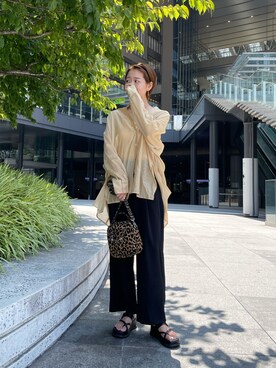 クスミアキさん(レディース・162cm)の夏コーディネート