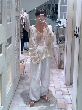 クスミアキさん(レディース・162cm)の夏コーディネート