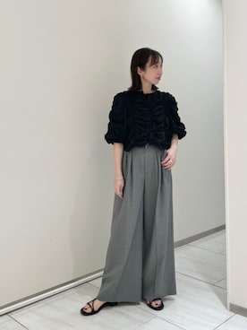 山田 オデット エ オディール スタッフさん(レディース・160cm)の夏コーディネート