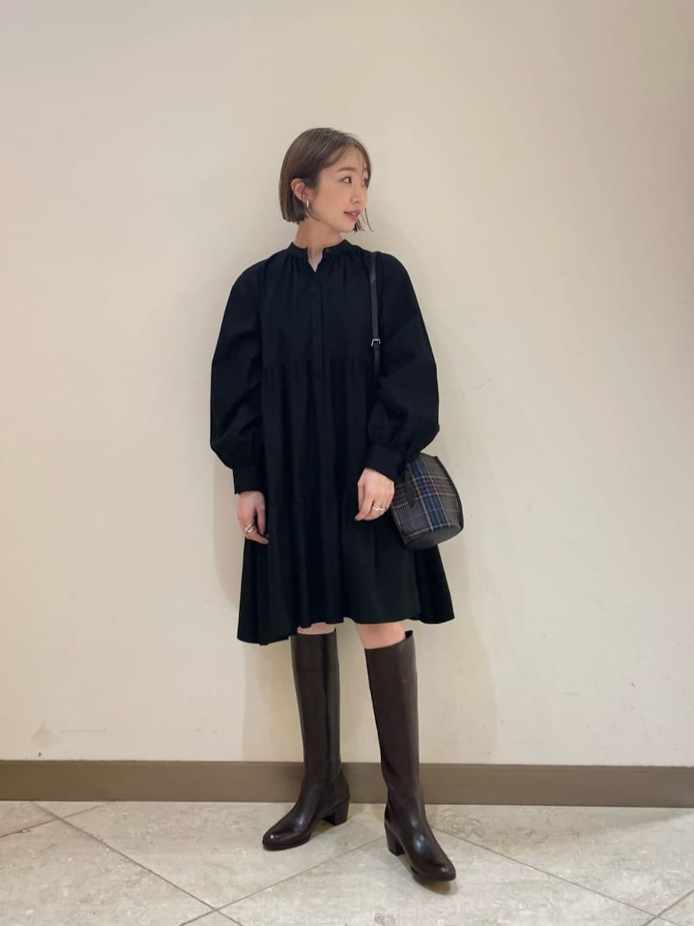 オデットエオディール SLバックファスナー ロングブーツ