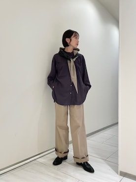 山田　オデット エ オディール スタッフさん（レディース・160cm）の冬コーディネート