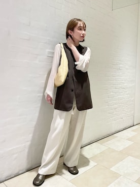 山田 オデット エ オディール スタッフさん(レディース・160cm)の秋コーディネート