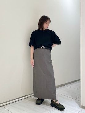 山田　オデット エ オディール スタッフさん（レディース・160cm）の夏コーディネート