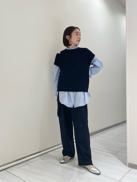 山田　オデット エ オディール スタッフさん（レディース・160cm）の冬コーディネート