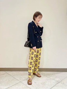 山田 オデット エ オディール スタッフさん(レディース・160cm)の春コーディネート