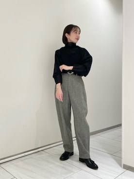 山田 オデット エ オディール スタッフさん(レディース・160cm)の冬コーディネート