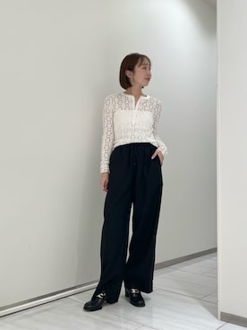 山田　オデット エ オディール スタッフさんのコーディネート