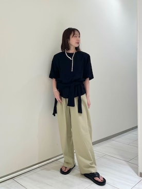 山田　オデット エ オディール スタッフさんのコーディネート