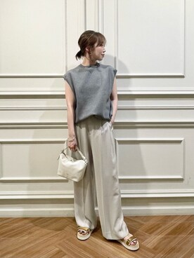 山田　オデット エ オディール スタッフさん（レディース・160cm）の春コーディネート