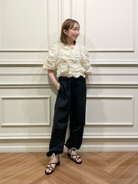 山田 オデット エ オディール スタッフさん(レディース・160cm)の夏コーディネート