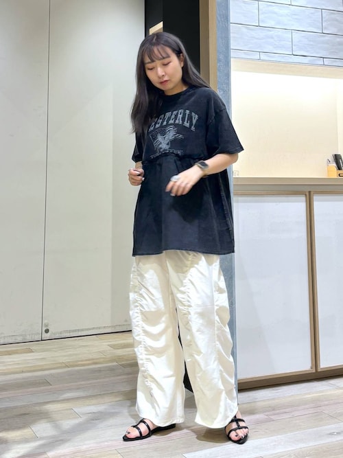 亜以ページです セール】フロントシャーリングパンツ 125829（その他パンツ