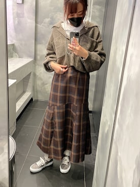 おかゆさん（レディース・161cm）の秋コーディネート