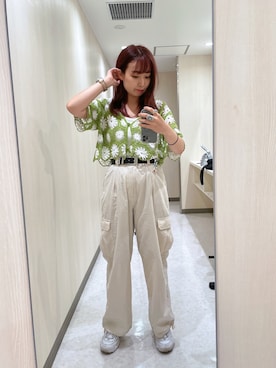 おかゆさん（レディース・161cm）の夏コーディネート